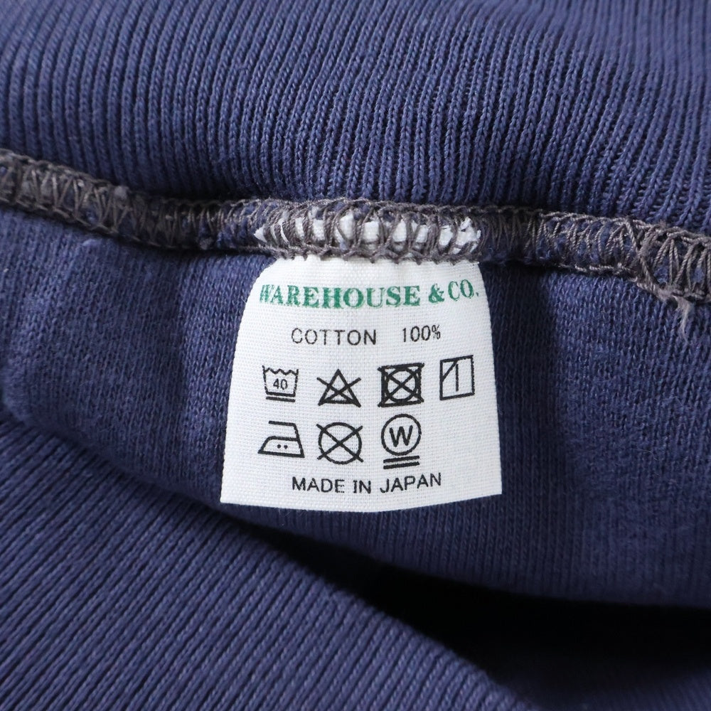 WAREHOUSE(ウェアハウス) JOHN GLUCKOW ジョングラッコー 1950-early 60s Fakie Afterhood 後付けパーカー プルオーバー JG-CS02 ネイビー