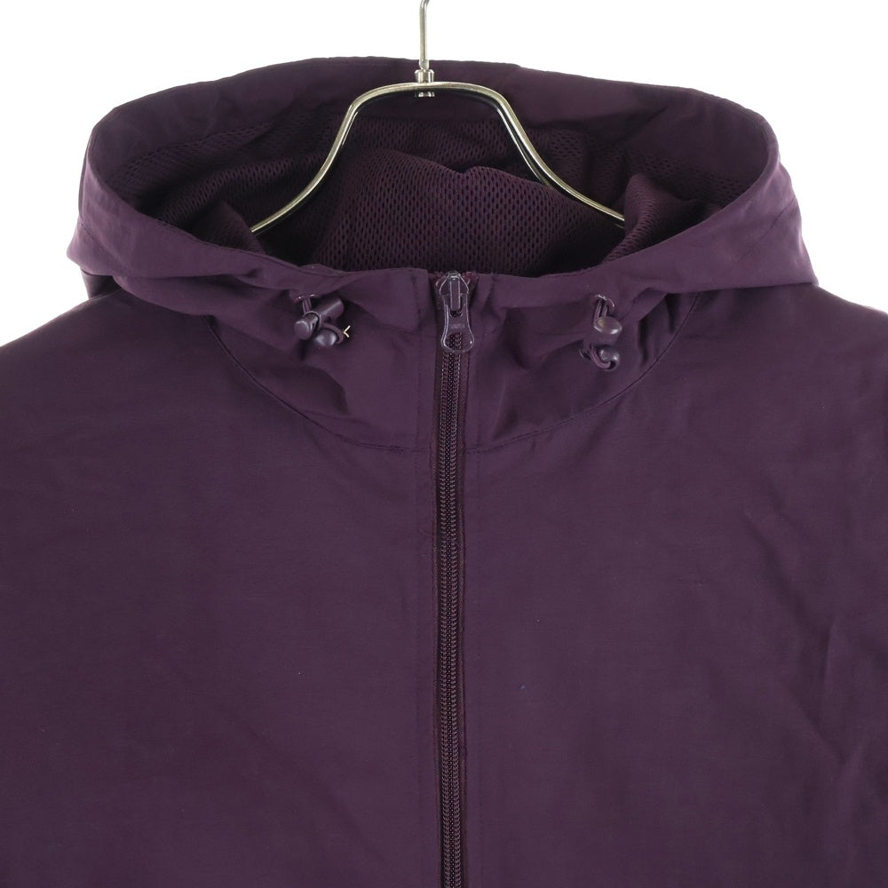 SUPREME(シュプリーム) 21SS Reflective Zip Hooded Jacket リフレクティブ ロゴデザイン フーデッド ジップアップ ナイロンジャケット パープル