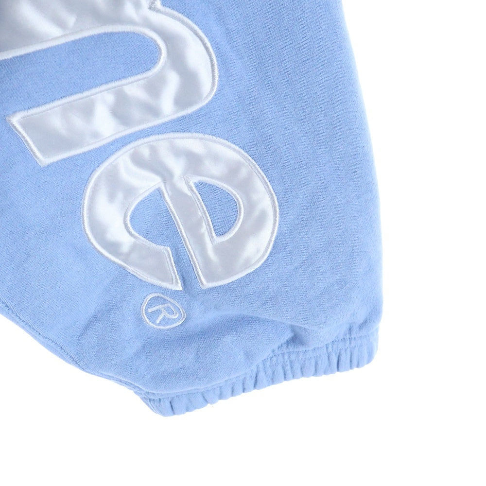 SUPREME(シュプリーム) 24AW Satin Applique Sweatpant サテン アップリケ スウェットパンツ ブルー