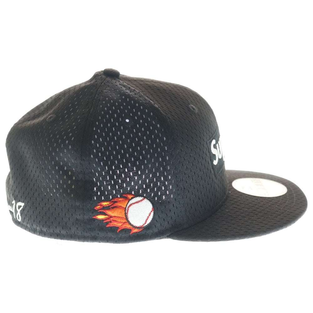 SUPREME(シュプリーム) 18SS ×NEW ERA Mesh Box Logo Cap ニューエラ