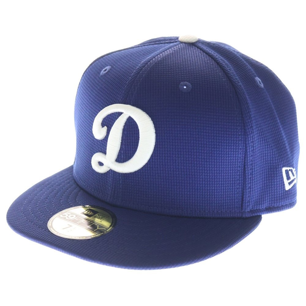 NEW ERA(ニューエラ) ロサンゼルス ドジャース Dロゴ 6パネル ベースボールキャップ 帽子 ブルー