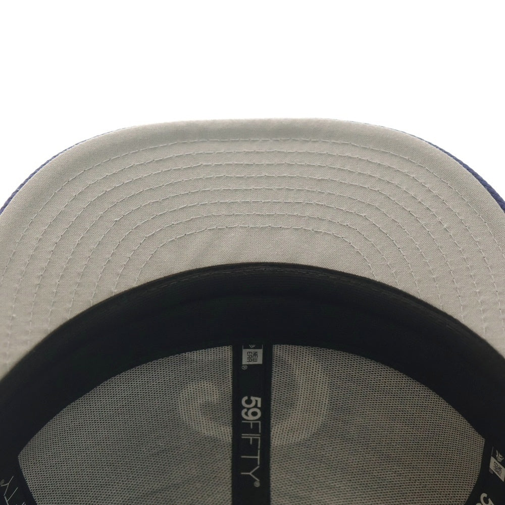 NEW ERA(ニューエラ) ロサンゼルス ドジャース Dロゴ 6パネル ベースボールキャップ 帽子 ブルー