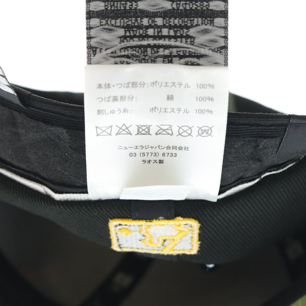 NEW ERA(ニューエラ) エンゼルス アームド フォーシズ デー 6パネル ベースボールキャップ 帽子 ブラック