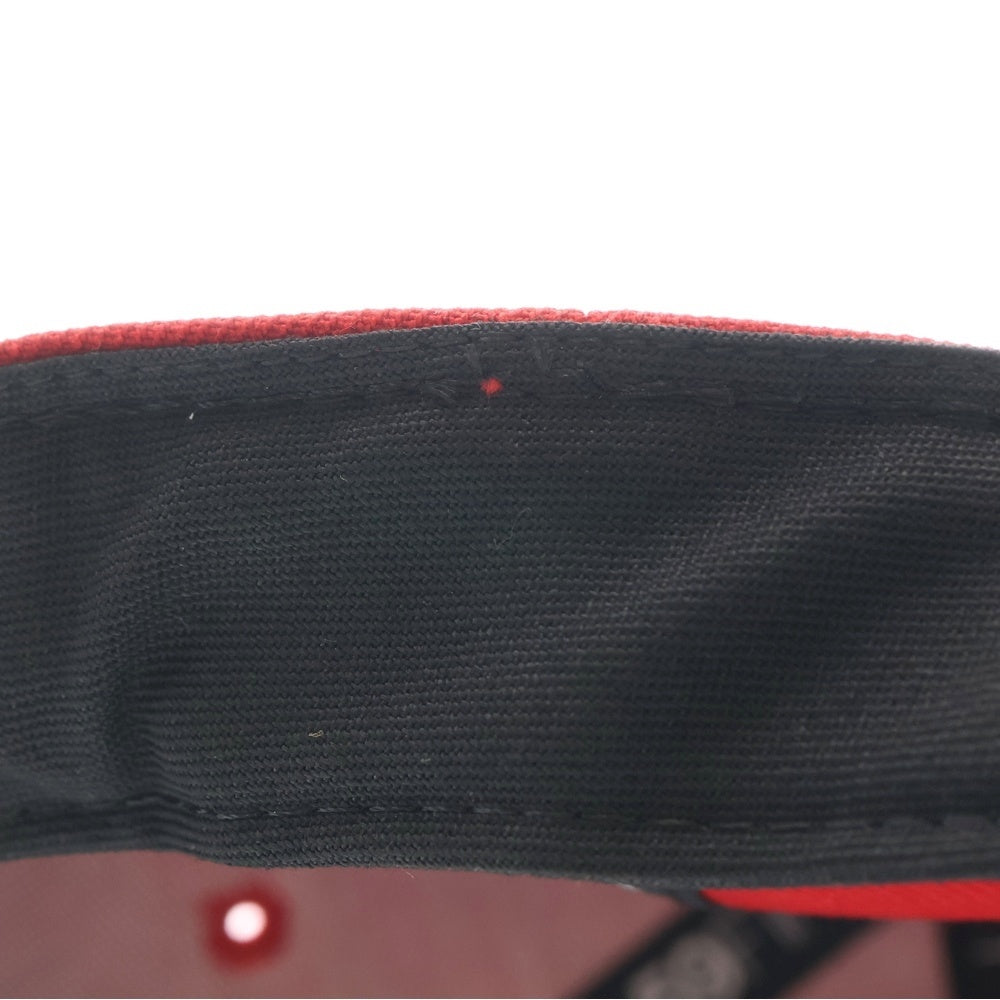 NEW ERA(ニューエラ) ロサンゼルス エンゼルス 6パネル ベースボールキャップ 帽子 レッド/ピンク レディース