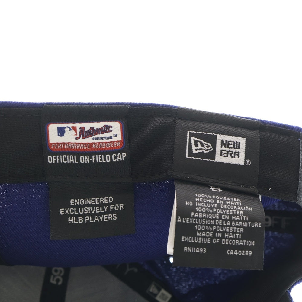 NEW ERA(ニューエラ) ロサンゼルス ドジャース 6パネル ベースボールキャップ 帽子 ブルー