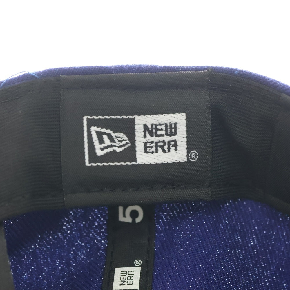 NEW ERA(ニューエラ) ロサンゼルス ドジャース 6パネル ベースボールキャップ 帽子 ブルー