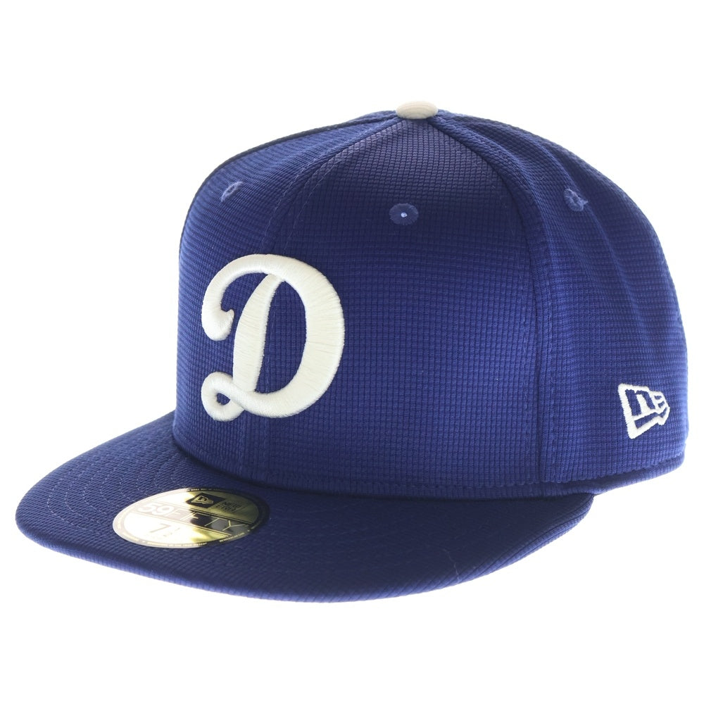 NEW ERA(ニューエラ) ロサンゼルス ドジャース Dロゴ 6パネル ベースボールキャップ 帽子 ブルー