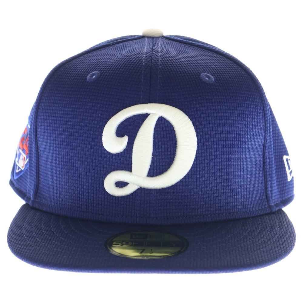 NEW ERA(ニューエラ) ロサンゼルス ドジャース Dロゴ 6パネル ベースボールキャップ 帽子 ブルー