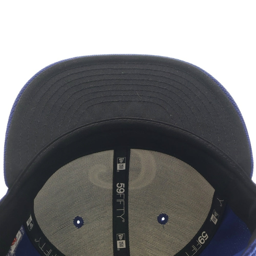 NEW ERA(ニューエラ) ロサンゼルス ドジャース Dロゴ 6パネル ベースボールキャップ 帽子 ブルー