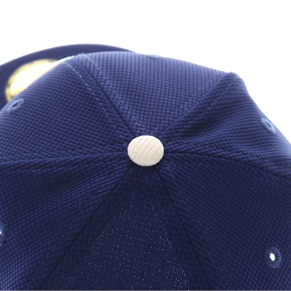 NEW ERA(ニューエラ) ロサンゼルス ドジャース Dロゴ 6パネル ベースボールキャップ 帽子 ブルー
