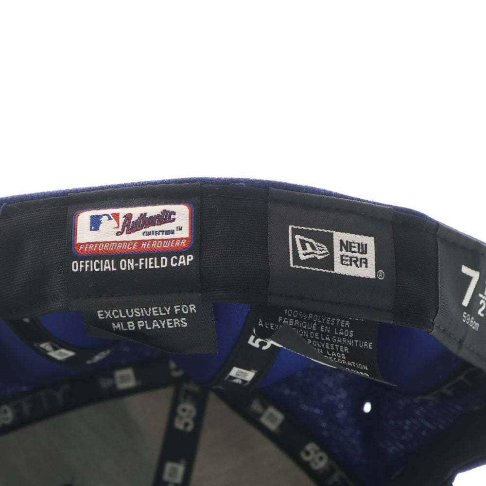 NEW ERA(ニューエラ) ロサンゼルス ドジャース Dロゴ 6パネル ベースボールキャップ 帽子 ブルー