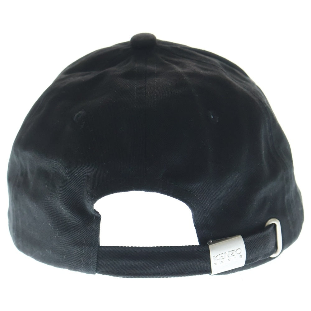 KENZO(ケンゾー) フロントロゴ 6パネル ベースボールキャップ 帽子 ブラック
