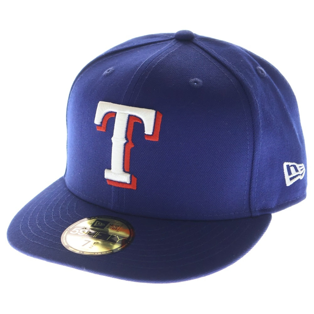 NEW ERA(ニューエラ) テキサス レンジャーズ 6パネル ベースボールキャップ 帽子 ブルー
