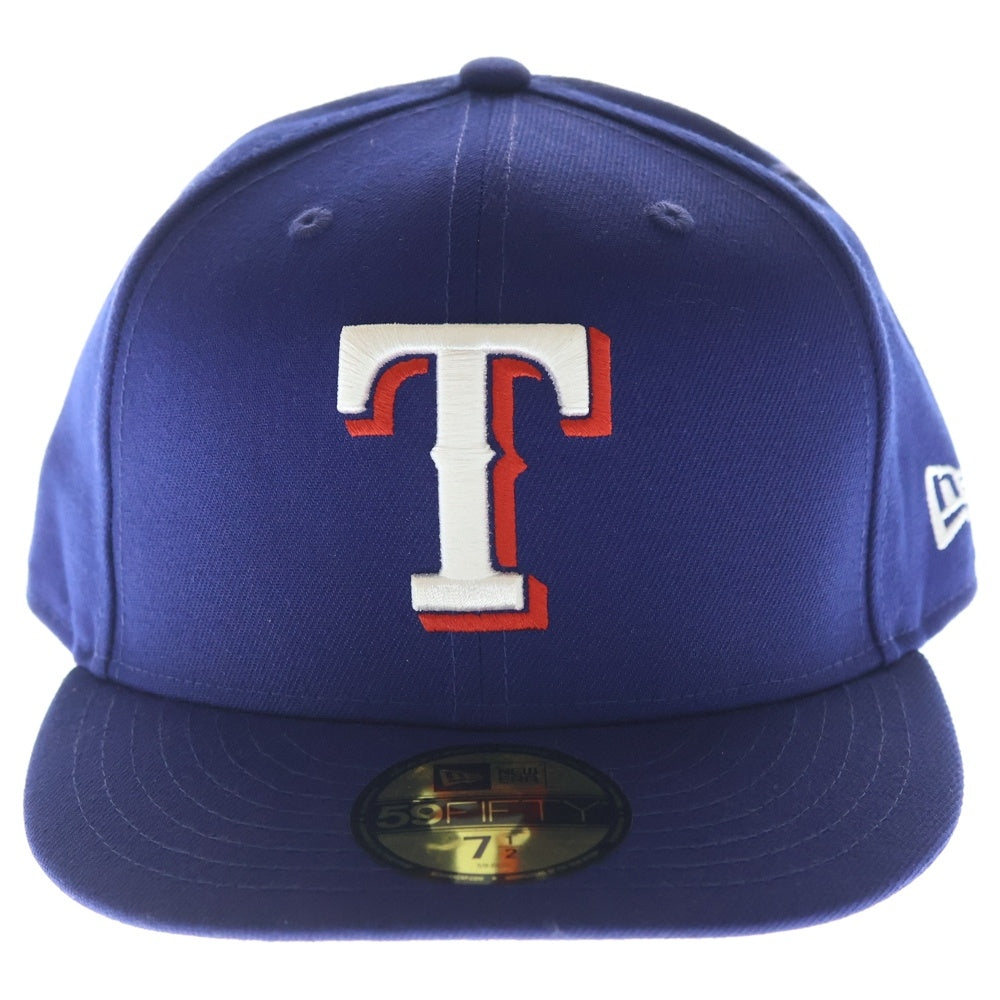 NEW ERA(ニューエラ) テキサス レンジャーズ 6パネル ベースボールキャップ 帽子 ブルー