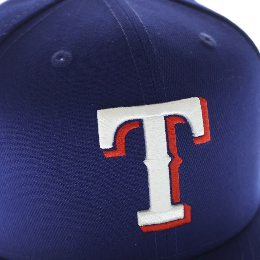 NEW ERA(ニューエラ) テキサス レンジャーズ 6パネル ベースボールキャップ 帽子 ブルー