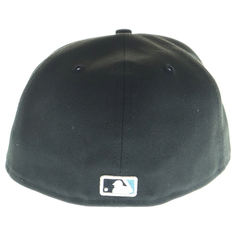 NEW ERA(ニューエラ) マイアミ マーリンズ 6パネル ベースボールキャップ 帽子 ブラック