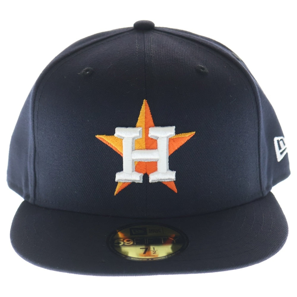 NEW ERA(ニューエラ) ヒューストン アストロズ 6パネル ベースボールキャップ 帽子 ネイビー
