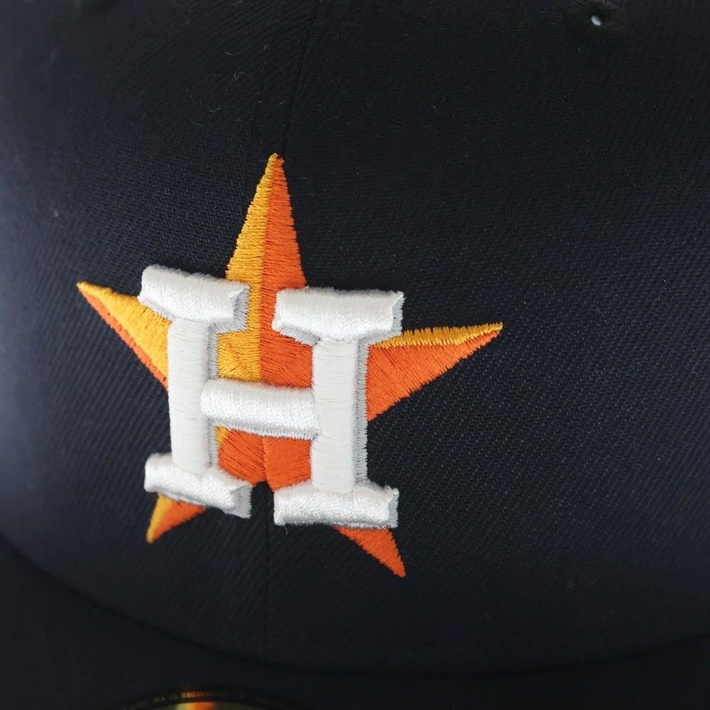 NEW ERA(ニューエラ) ヒューストン アストロズ 6パネル ベースボールキャップ 帽子 ネイビー