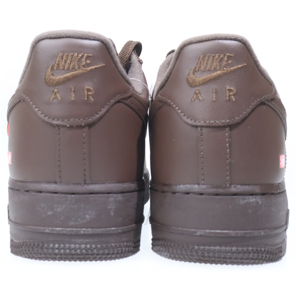 NIKE(ナイキ) ×SUPREME AIR FORCE 1 LOW シュプリーム エアフォース1 ローカットスニーカー ブラウン US9.5/27.5cm CU9225-200