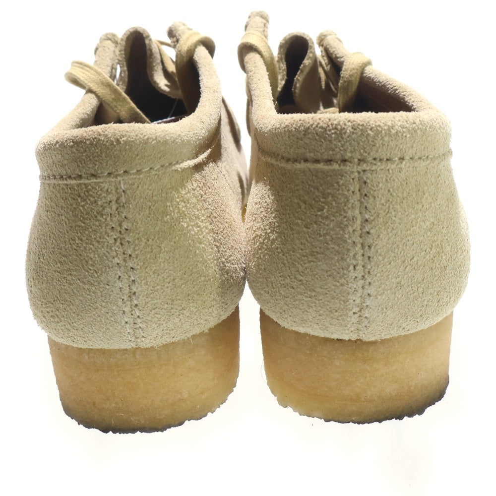 Clarks(クラークス) WALLABEE ワラビー スウェードモカシンシューズ レディース ベージュ 261555157060