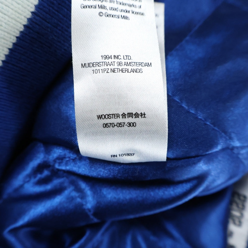 SUPREME(シュプリーム) 22AW ×Mitchell & Ness Doughboy Twill Varsity Jacket ミッチェル&ネス ドゥボーイ コットンツイル バーシティジャケット ブルゾン ブルー