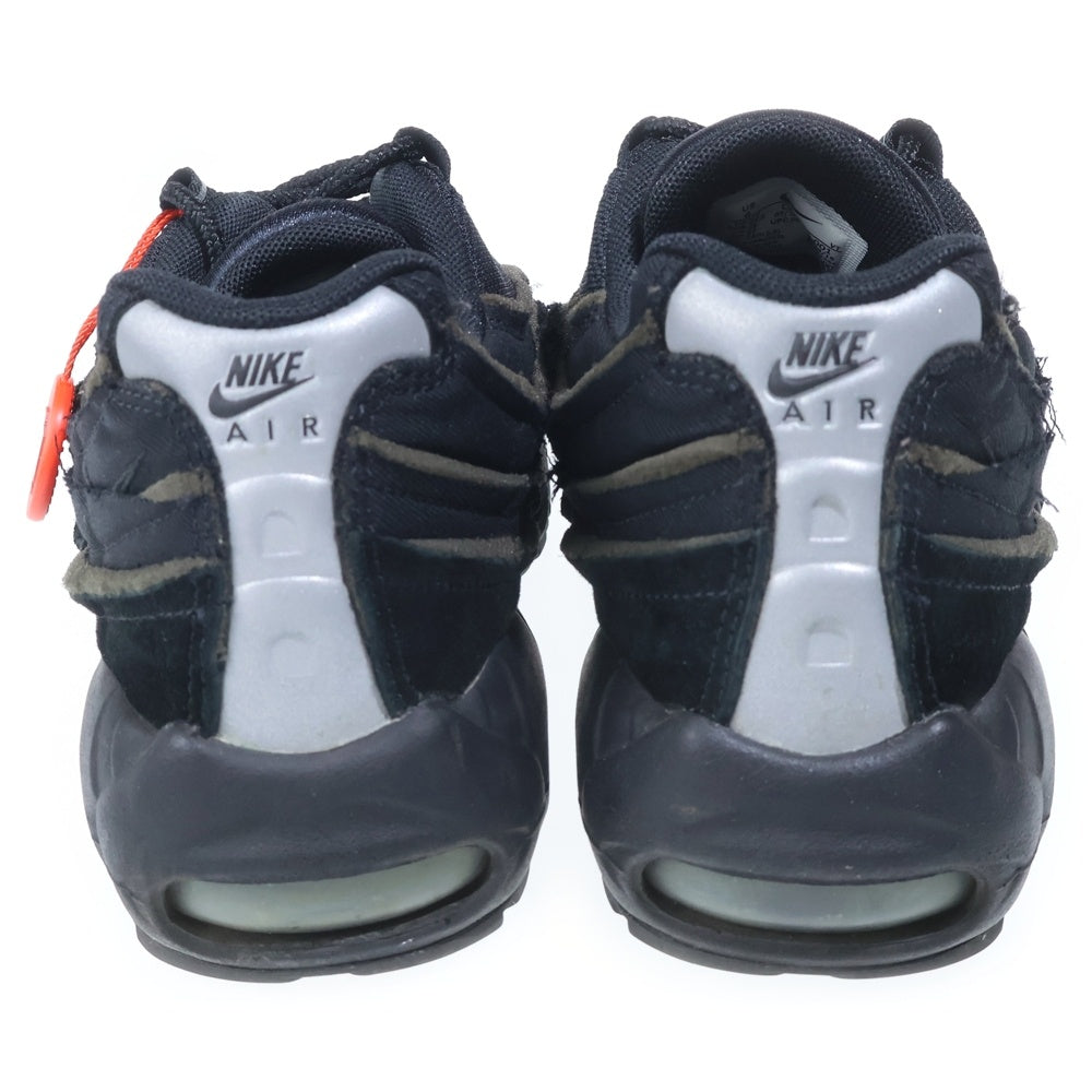 NIKE(ナイキ) × COMME des GARCONS AIR MAX 95 コムデギャルソン エアマックス95 ローカットスニーカー レディース ブラック US6/24cm CU8406-001