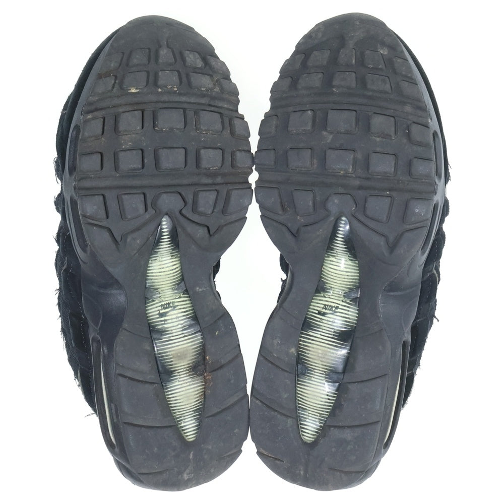 NIKE(ナイキ) × COMME des GARCONS AIR MAX 95 コムデギャルソン エアマックス95 ローカットスニーカー レディース ブラック US6/24cm CU8406-001