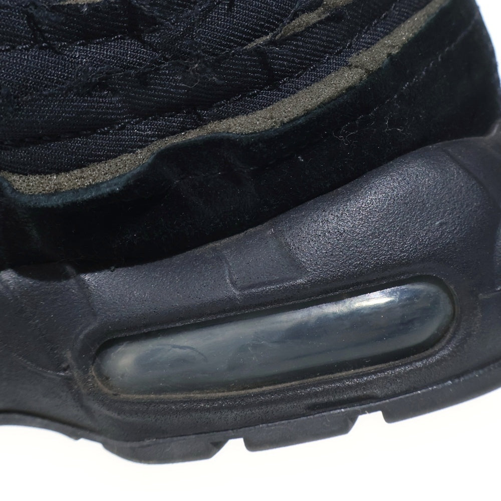 NIKE(ナイキ) × COMME des GARCONS AIR MAX 95 コムデギャルソン エアマックス95 ローカットスニーカー レディース ブラック US6/24cm CU8406-001