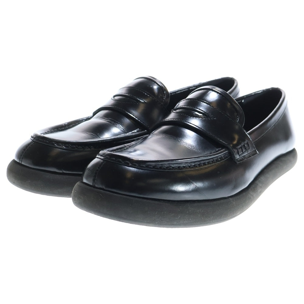 tricot COMME des GARCONS(トリコ コム デ ギャルソン) レザーコインローファー ローカットシューズ レディース ブラック TH-K103