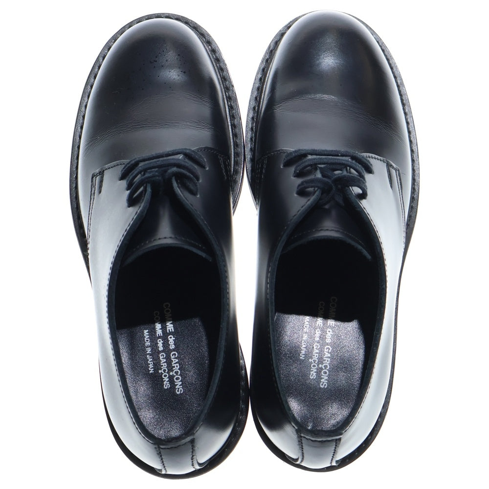 COMME des GARCONS(コムデギャルソン) ラウンドトゥ レザードレスシューズ レディース ブラック RZ-K111