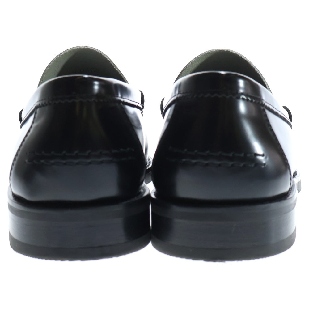 agnes b.(アニエスベー) ラムスキン コインレザローファー シューズ レディース ホワイト/ブラック 553ECU01001