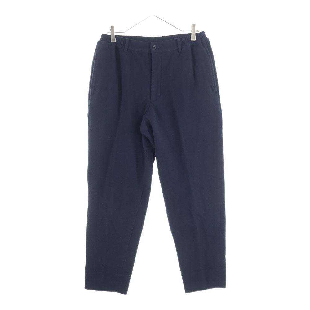 COMME des GARCONS HOMME DEUX(コムデギャルソン オムドゥ) 20AW AD2020 ウール混 テーパードスラックスパンツ ネイビー DF-P041