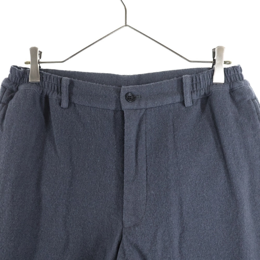 COMME des GARCONS HOMME DEUX(コムデギャルソン オムドゥ) 20AW AD2020 縮絨ウールトラウザー ジップフライスラックス グレー DF-P041