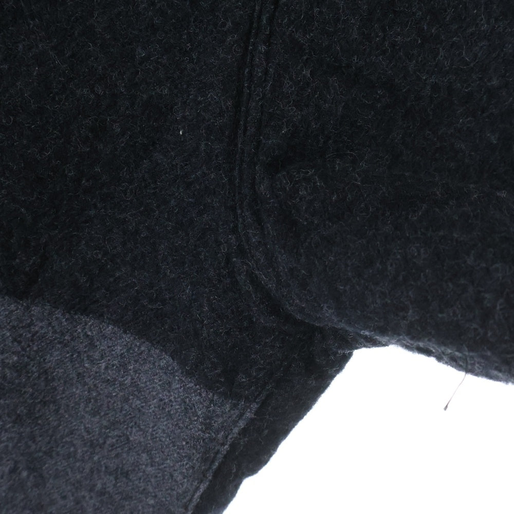 COMME des GARCONS HOMME(コムデギャルソンオム) 23AW AD2023 ウール テーパードスラックスパンツ ブラック HL-P024