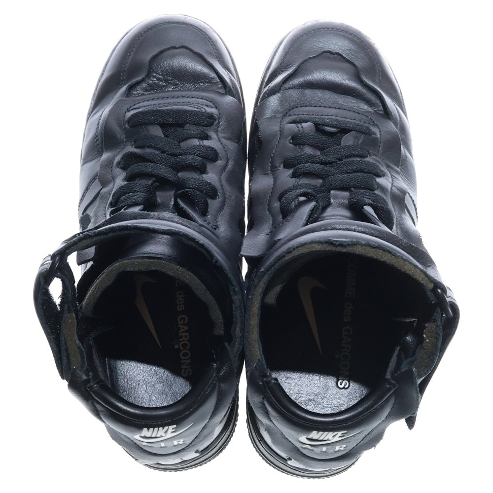 NIKE(ナイキ) ×COMME des GARCONS HOMME PLUS AIR FORCE 1 MID コムデギャルソンオムプリュス エアフォース1 ミッドカットスニーカー レディース US6.5/24.5cm DC3601-001