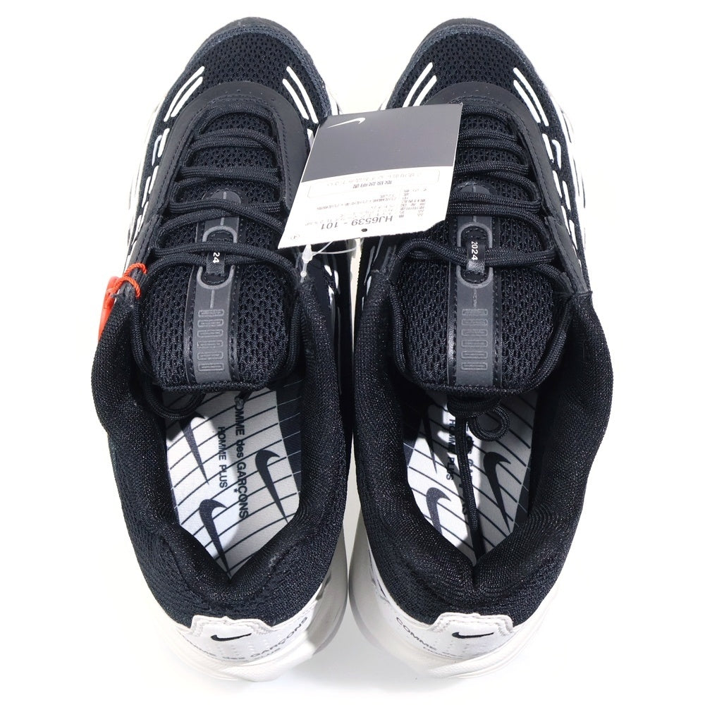 NIKE(ナイキ) ×PLUS AIR MAX TL 2.5 コムデギャルソンオムプリュス エアマックス ローカットスニーカー レディース ブラック/ホワイト US6/24cm HJ6539-101