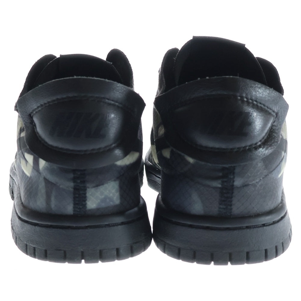 NIKE(ナイキ) ×COMME DES GARCONS DUNK LOW WMNS コムデギャルソン ダンク ウィメンズ ローカットスニーカー レディース ブラック US7/24cm CZ2675-001