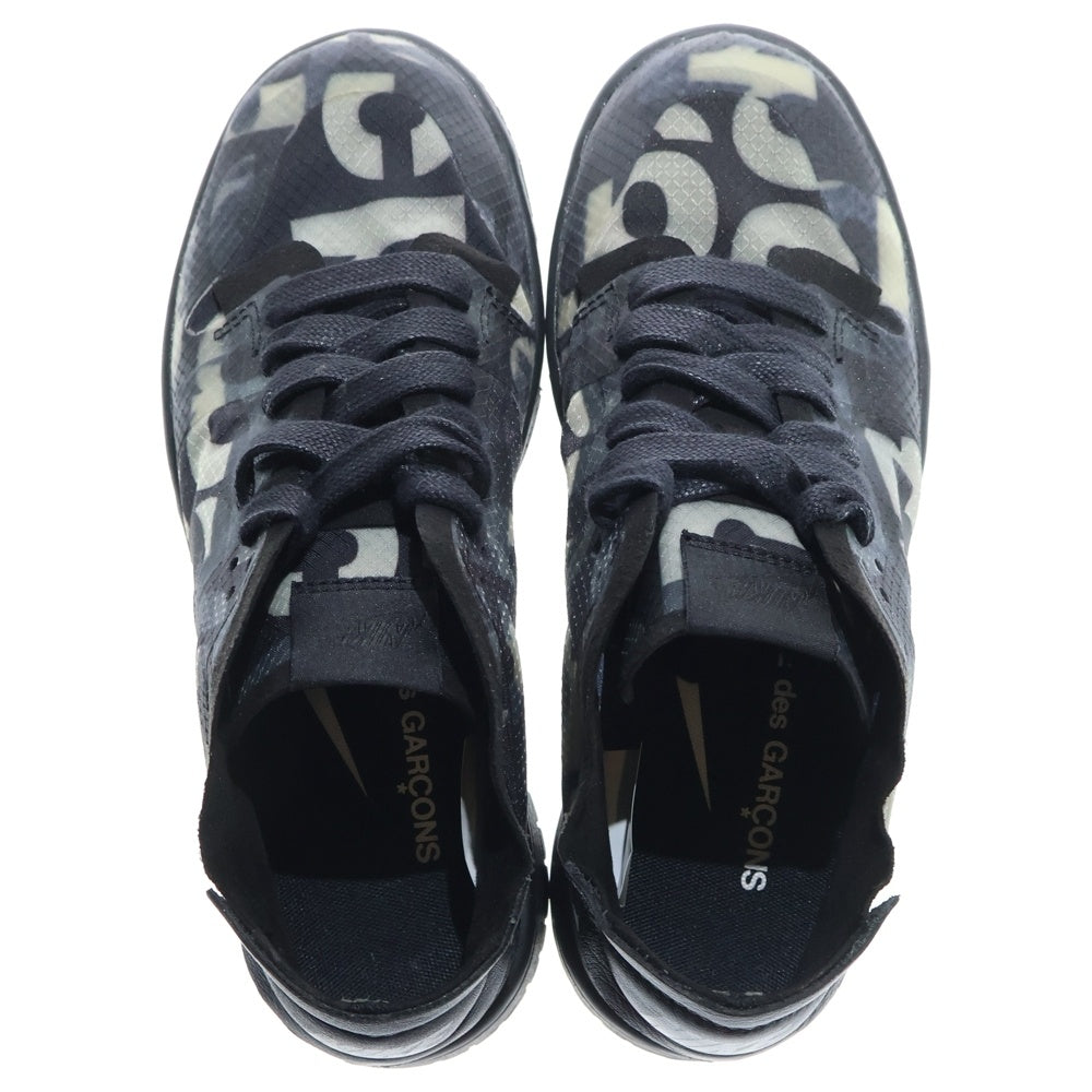 NIKE(ナイキ) ×COMME DES GARCONS DUNK LOW WMNS コムデギャルソン ダンク ウィメンズ ローカットスニーカー レディース ブラック US7/24cm CZ2675-001