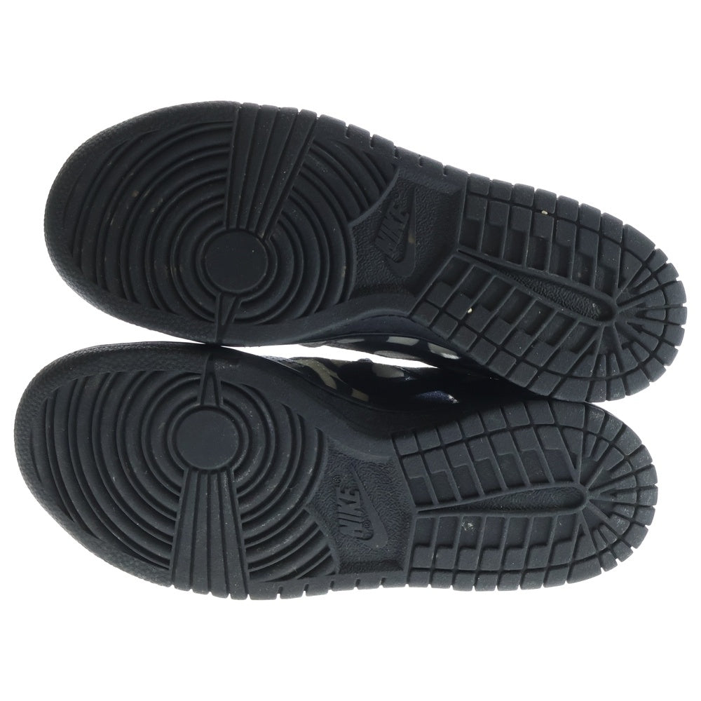 NIKE(ナイキ) ×COMME DES GARCONS DUNK LOW WMNS コムデギャルソン ダンク ウィメンズ ローカットスニーカー レディース ブラック US7/24cm CZ2675-001