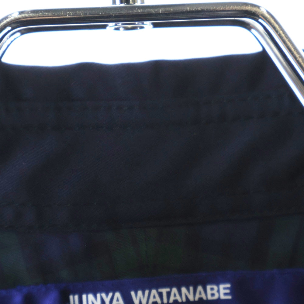 COMME des GARCONS JUNYA WATANABE MAN(コムデギャルソンジュンヤワタナベマン) 24AW AD2024 フローラル ジップアップジャケット スウィングトップ ネイビー WN-B004