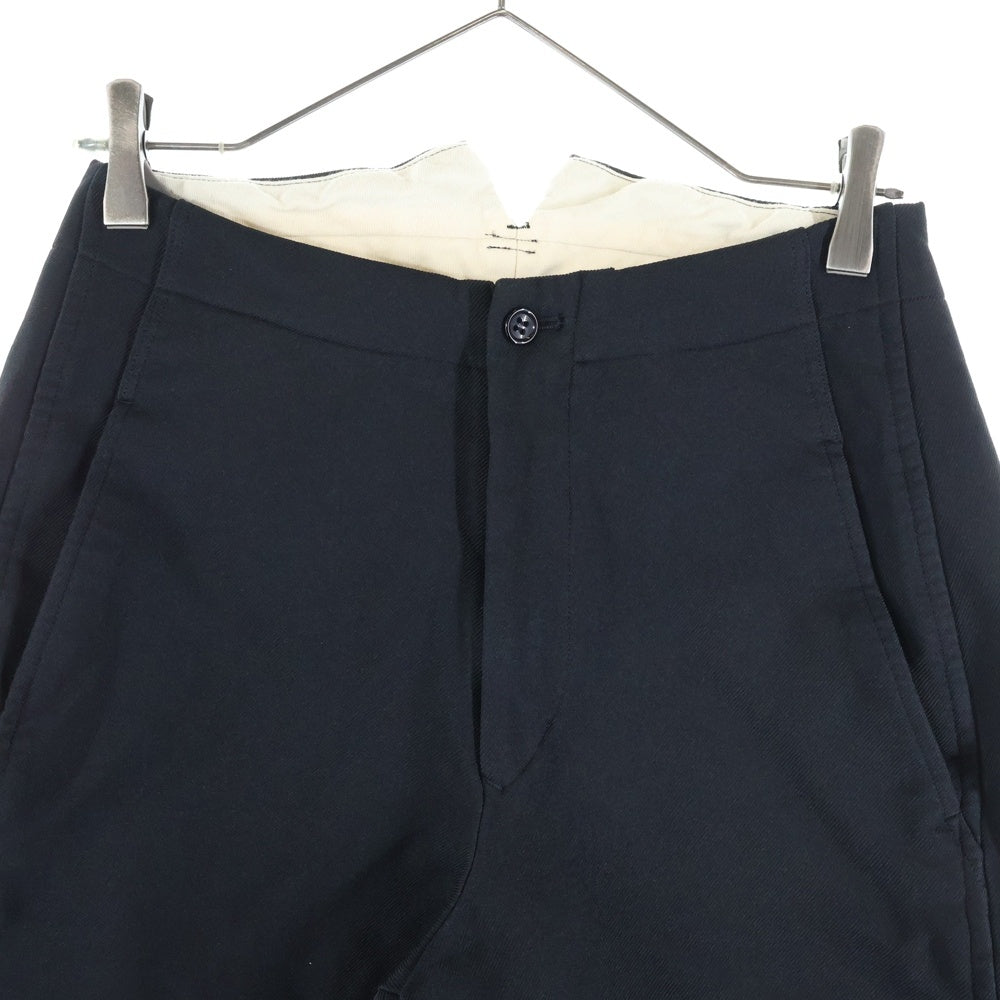 COMME des GARCONS COMME des GARCONS(コムデギャルソンコムデギャルソン) 23AW AD2023 ジップスリット テーパードスラックス バルーンパンツ レディース ブラック RL-P005
