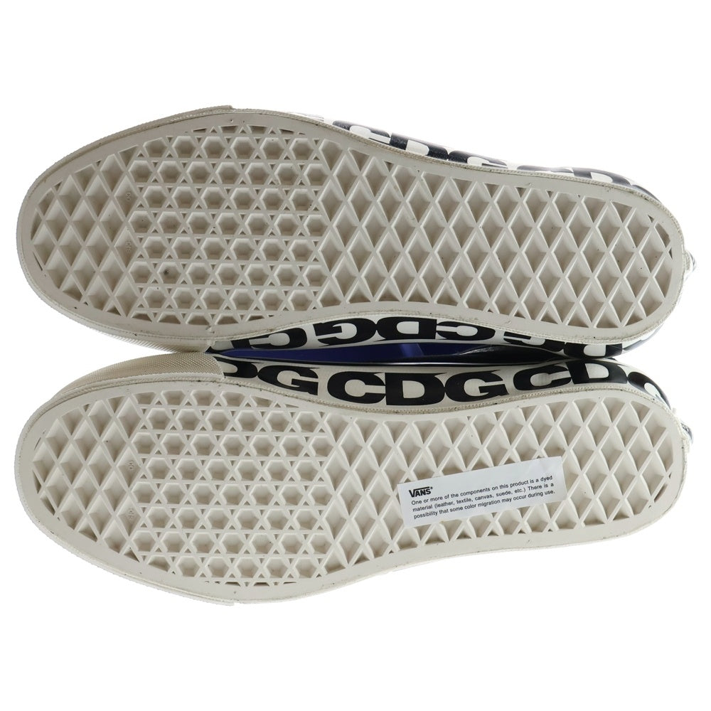 VANS(ヴァンズ) ×COMME des GARCONS CDG OLD SKOOL LX コムデギャルソンCDG オールドスクール ローカットスニーカー レディース ブラック/ホワイト US6/24cm VN0A4P3X60E