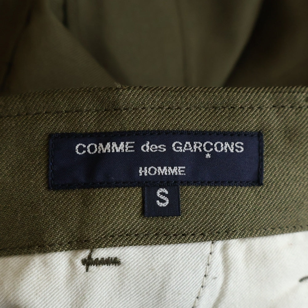 COMME des GARCONS HOMME(コムデギャルソンオム) 22AW AD2022 アジャスター付 カーゴパンツ カーキ HJ-P016