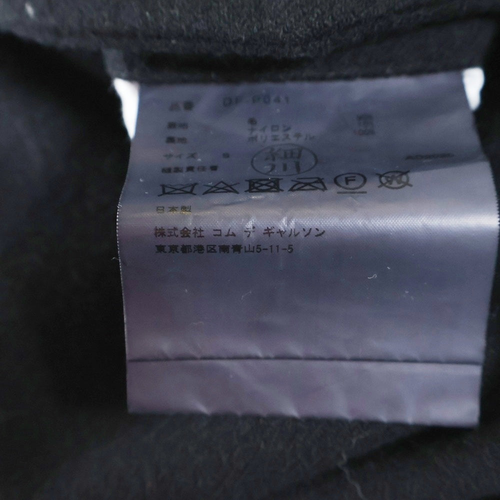 COMME des GARCONS HOMME DEUX(コムデギャルソン オムドゥ) 20AW AD2020 WOOL TROUSER 縮絨ウールパンツ ブラック DF-P041