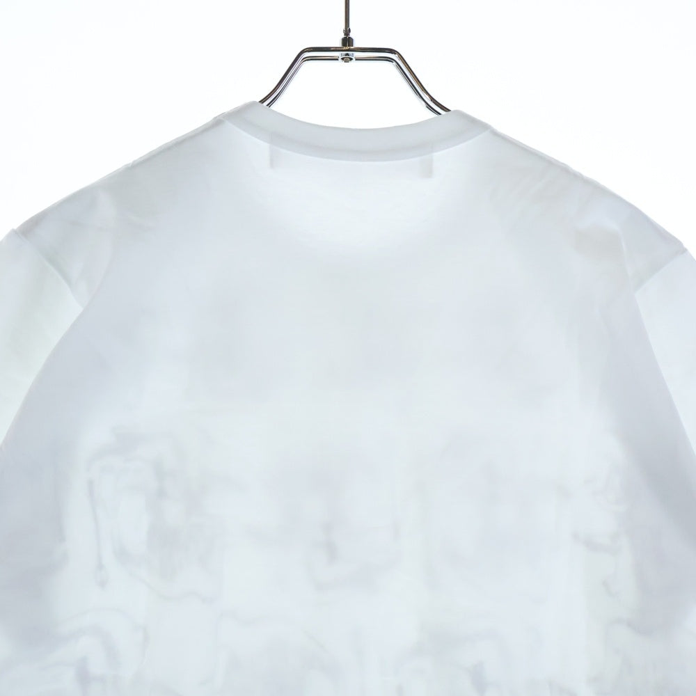 TAO COMME des GARCONS(タオコムデギャルソン) 25SS AD2024 ×TOVE JANSSON SNOKE トーベヤンソン スノーク クルーネック半袖Tシャツ カットソー ホワイト TO-T009