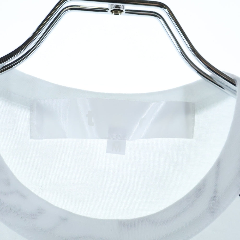 TAO COMME des GARCONS(タオコムデギャルソン) 25SS AD2024 ×TOVE JANSSON SNOKE トーベヤンソン スノーク クルーネック半袖Tシャツ カットソー ホワイト TO-T009