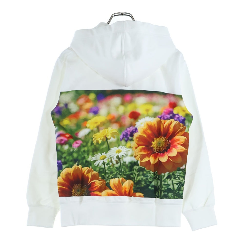 COMME des GARCONS COMME des GARCONS(コムデギャルソンコムデギャルソン) 25AW フォトプリント ジップアップスウェットパーカー フーディー ホワイト RP-T018