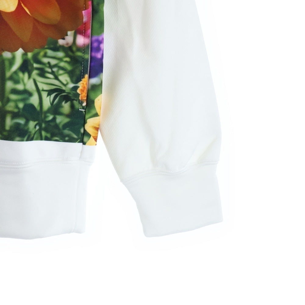COMME des GARCONS COMME des GARCONS(コムデギャルソンコムデギャルソン) 25AW フォトプリント ジップアップスウェットパーカー フーディー ホワイト RP-T018