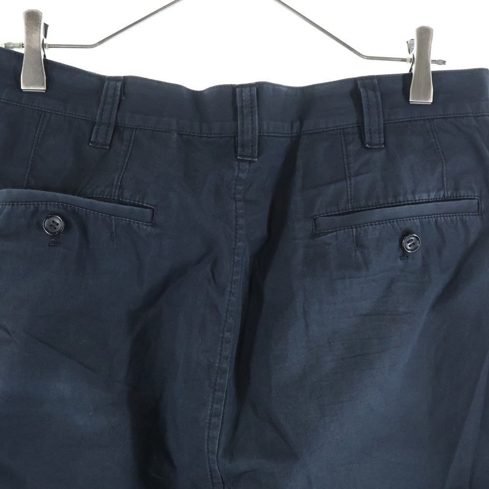 COMME des GARCONS HOMME(コムデギャルソンオム) 21SS AD2020 2タック ナイロン混 ワイドパンツ ブラック HG-P018