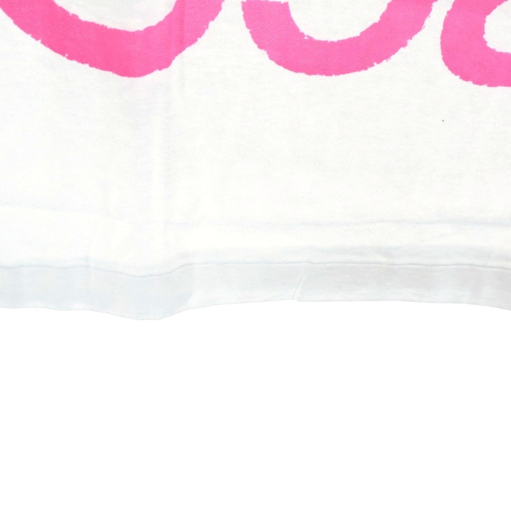 COMME des GARCONS(コムデギャルソン) 24AW AD2024 フロントロゴ クルーネック半袖Tシャツ カットソー ホワイト ON-T112